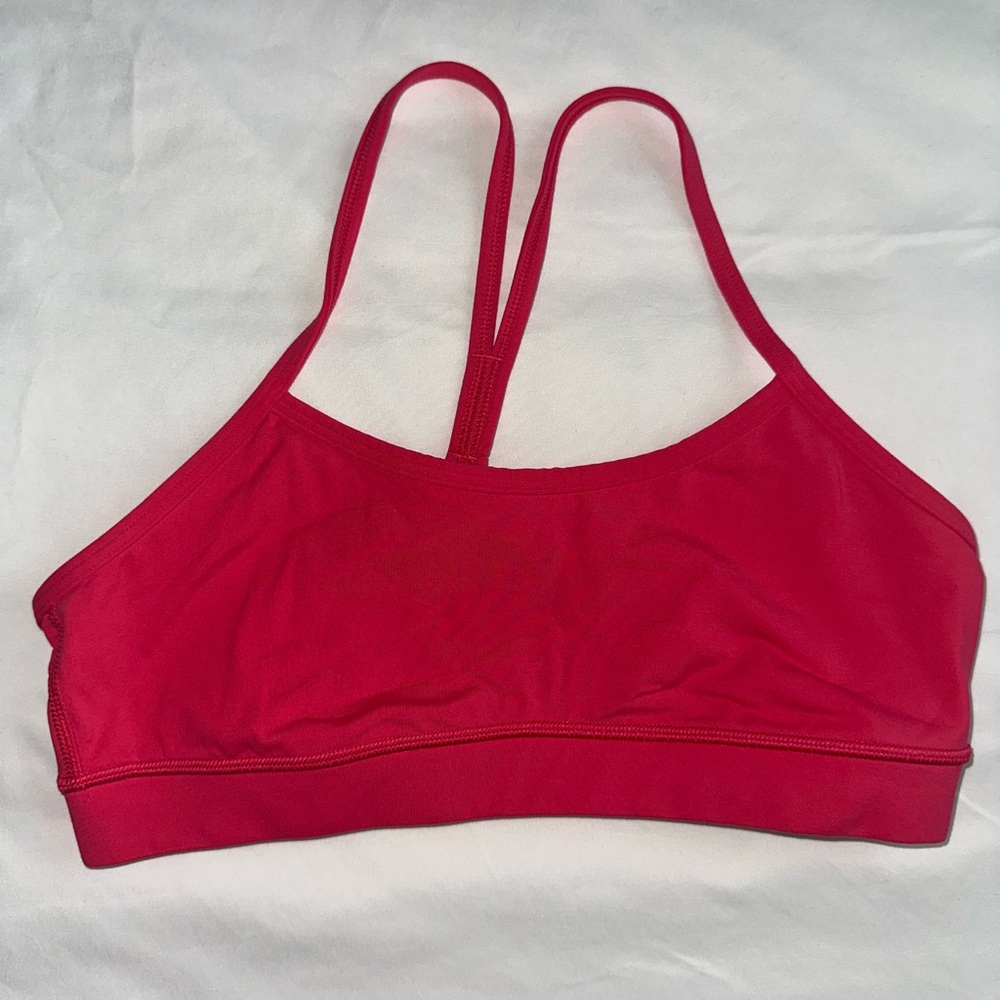 Lululemon Hot Pink Racerback Sports Bra